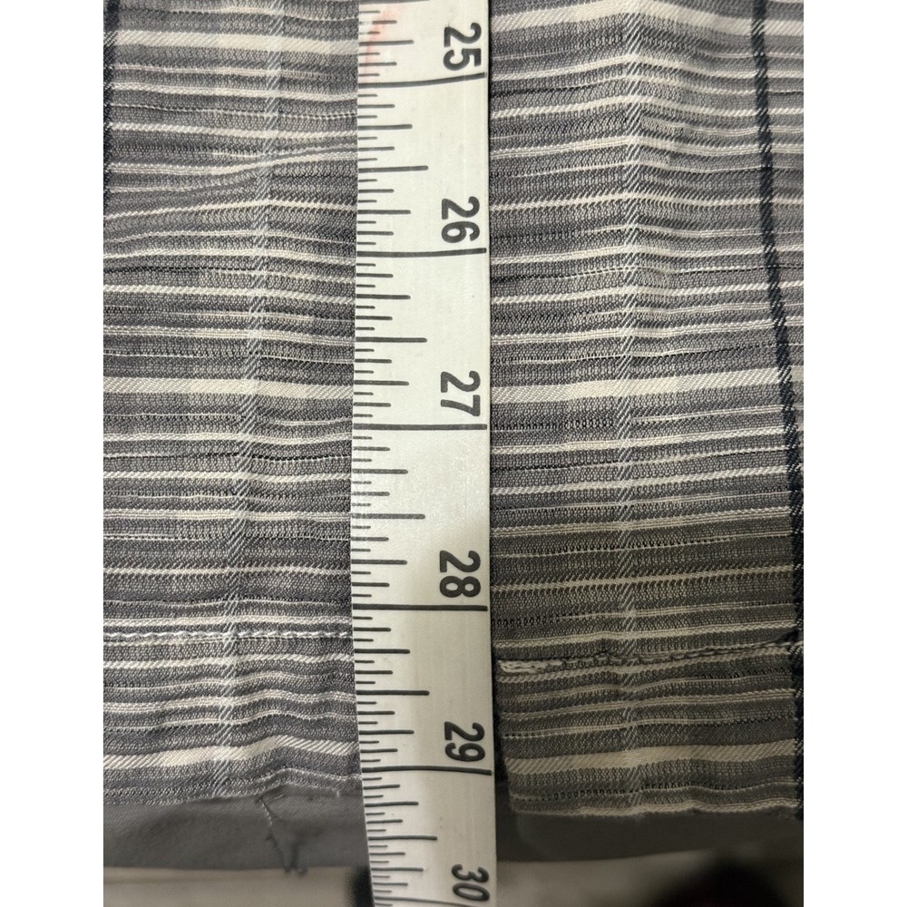 Tommy Bahama Silk Blend Shirt Original Fit Men's XL Gray Plaid Short Sleeve - Picture 6 of 11